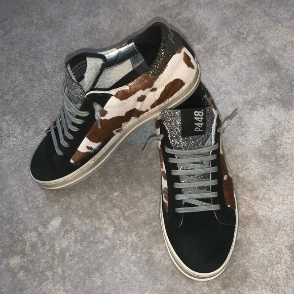 p448 cow sneakers
